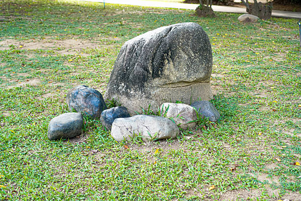 istock Decorative Landscape Stone in Public Park 2246797408