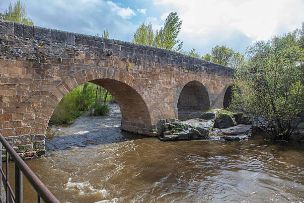 istock Adaja River Roman Bridge, Avila, Spain 2246801533