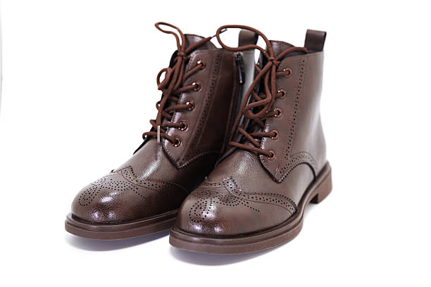 istock Stylish brown leather boots for every occasion 2246803941