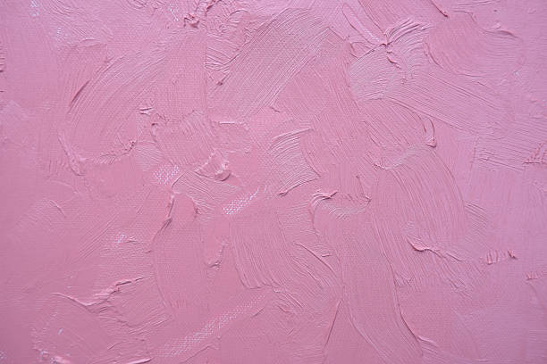 istock Pink acrylic oil paint texture wall 2246807711