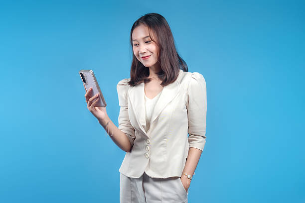 istock Confident Professional Businesswoman Using Smartphone 2246808074