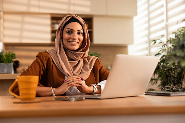 istock Hijab-Wearing Woman Working From Home Office 2246814258