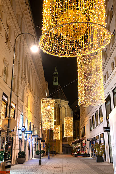 istock Vienna downtown decorated for Christmas 2246817743