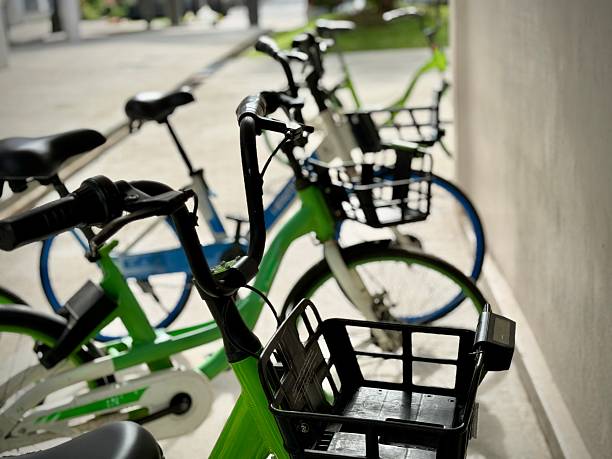 istock E-bike -bike sharing rental via QR using mobile app 2246822619