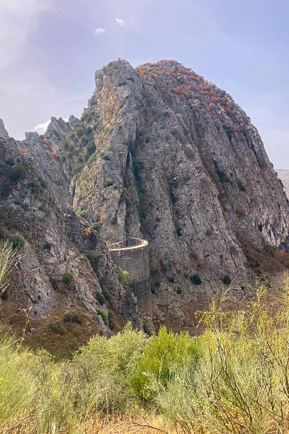 istock Trail to Montejaque dam (Presa de Montejaque) and Hundidero cave (Cueva del Hundidero) 2246826450