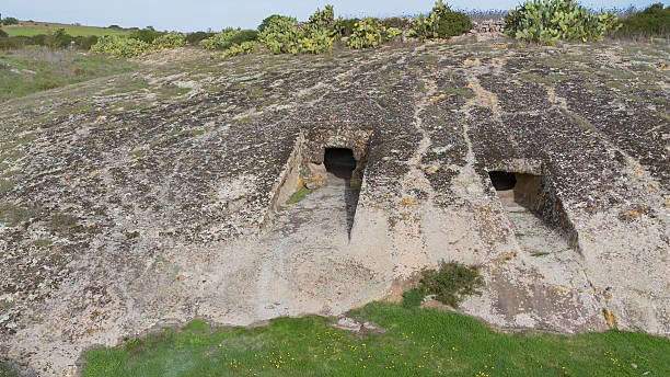 istock Sardinia Domus de Janas Genna Salixi Ancient Rock-Cut Necropolis 2246847302