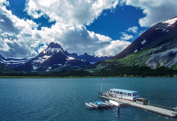 istock Glacier NP - Boat Dock on Swiftcurrent Lake - 1989 2246847773