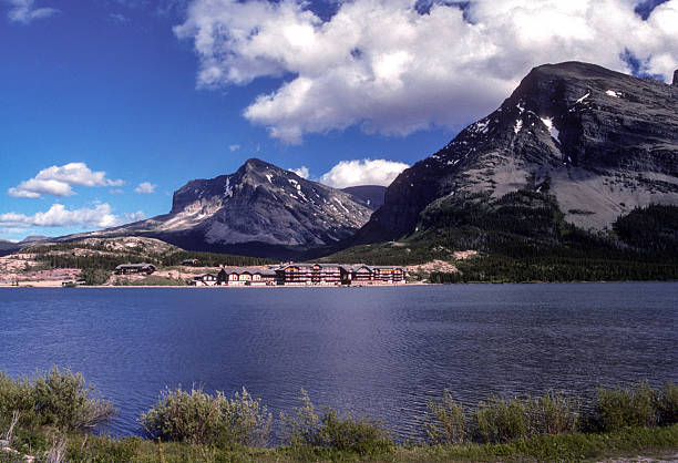 istock Glacier NP - Swiftcurrent Lake & Distant Lodge - 1989 2246847836