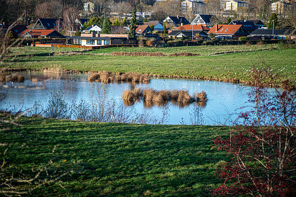 istock Beautiful Lake View in a Danish Village 2246849474
