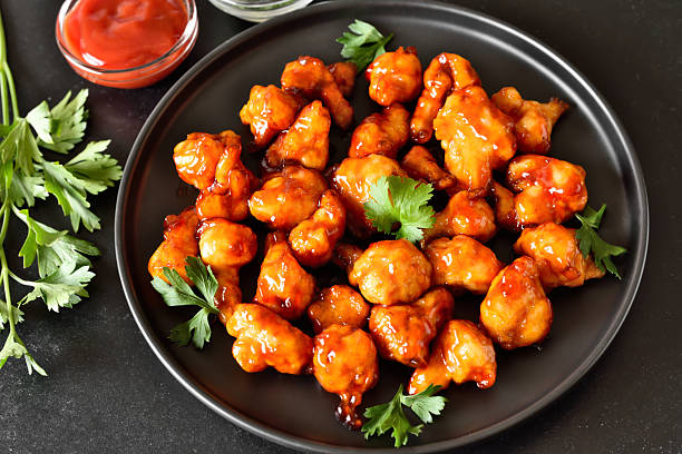 istock Sweet chili cauliflower wings 2246857825