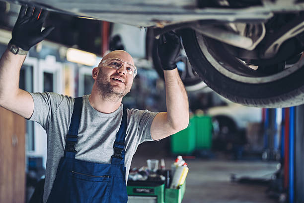 istock Finishing touches on a car repair 2246860579