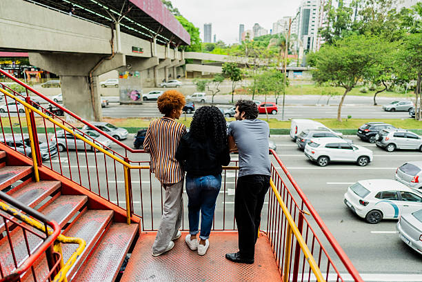 istock Friends talking and relaxing on the city 2246862684