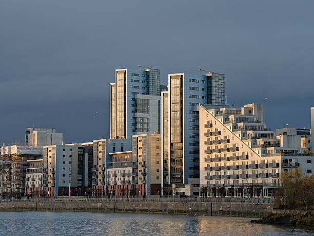 istock Modern high rise flats at Glasgow Harbour 2246870675