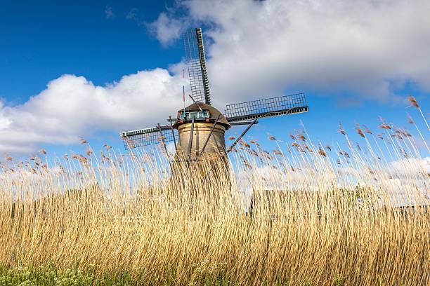istock Kinderdijk, a village in the Netherlands, is famous for its iconic windmills 2246873629