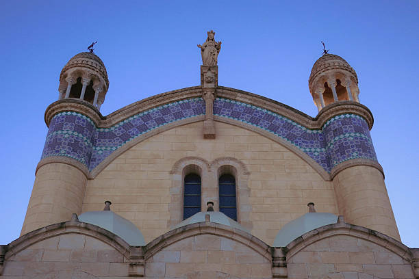 Catholic Basilique Notre Dame d'Afrique (Basilica of Our Lady of Africa) in Algiers, Algeria