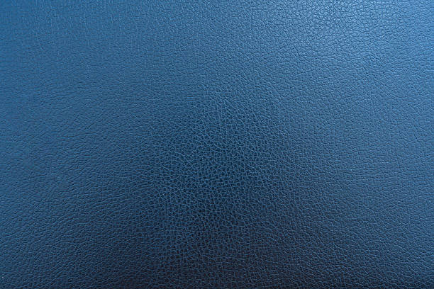 istock Dark blue leather texture background with fine grain detail and subtle shading 2246892946