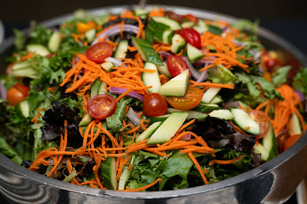 istock Bowl of chef salad at an event 2246903181