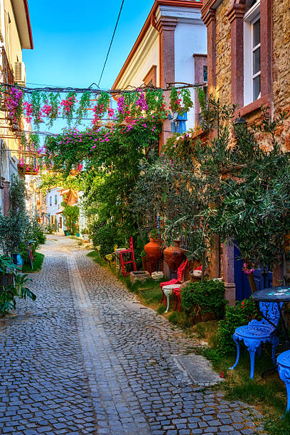 istock Colorful streets in Ayvalik 2246903347