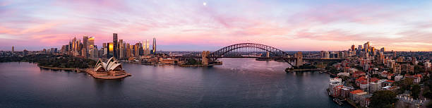 istock D Sydney Kirribilli wide pink CBD Panorama 2246908538