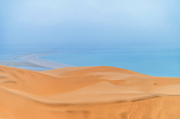 istock The desert meets the ocean in Namibia 2246909034
