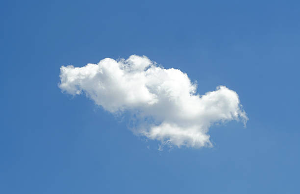 istock A small white cloud in the blue sky 2246909474