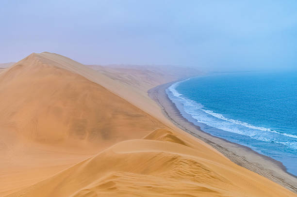 istock The desert meets the ocean in Namibia 2246911027