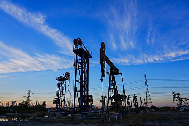 istock Oil pump in the outdoor work 2246912731