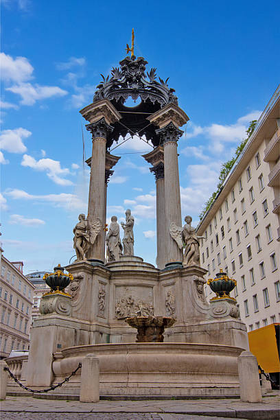 istock Ornate Plague Column Stands in Vienna Square 2246920208