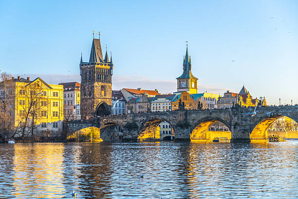 istock Charles Bridge over Vltava River in Prague 2246920337