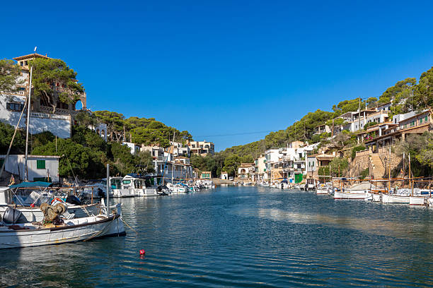 Port of Cala Figuera near Santanyi, Island of Mallorca, Spain