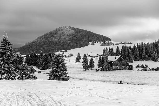 istock Snowy landscape of winter Jizera Mountains 2246931604