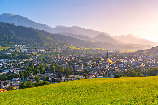 istock Morning Light Over Schladming in Low Tauern 2246933806