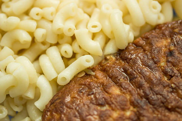 Pasta with meat Patty