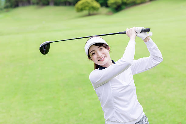 istock Asian woman enjoying golf 2246934025