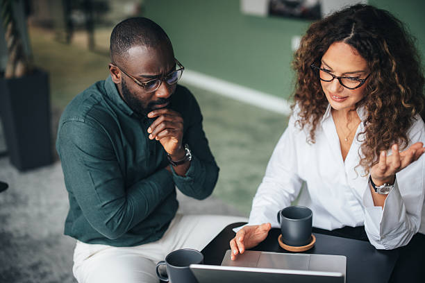 istock Business partners on meeting 2246942183