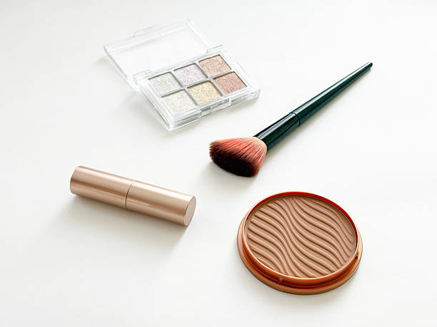 istock Make-up cosmetics products on white background 2246945645