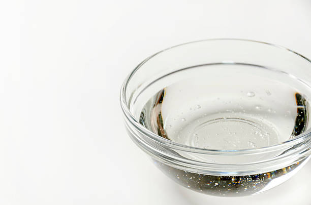 istock Clear Mizuame Syrup(Starch Syrup) in Glass Bowl on White Background 2246946557
