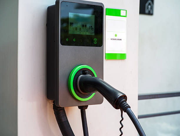 istock Electric Vehicle Charging Station Close-Up 2246946622