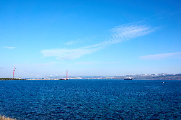 istock The construction of 1915 Canakkale Bridge 2246946678