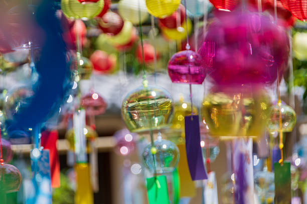 istock Colorful Japanese Wind Chimes 2246968437