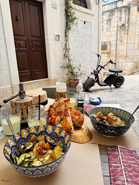 istock Lunch in Locorotondo, Puglia, Italy 2246977227