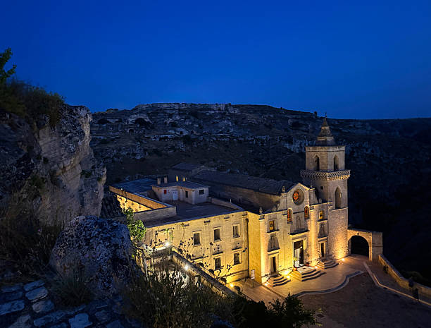 Sunset in Matera, Puglia, Italy