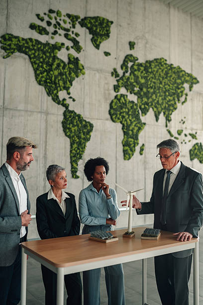 istock Business team discussing renewable energy solutions 2246989285
