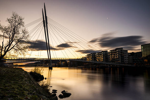 istock Moonlit Stillness Over the Riverside Bridge 2246991512