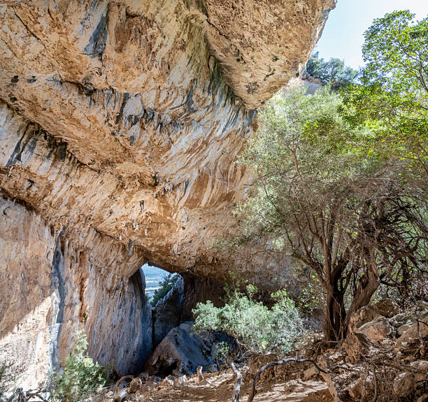 Tiscali archaeologicall site in Sardinia island, Italy