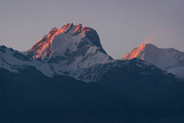 istock Ganesh Himal catching the last rays of setting sun 2247029291