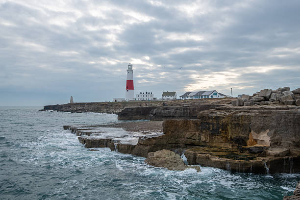 Portland Bill lighthouse in Dorset