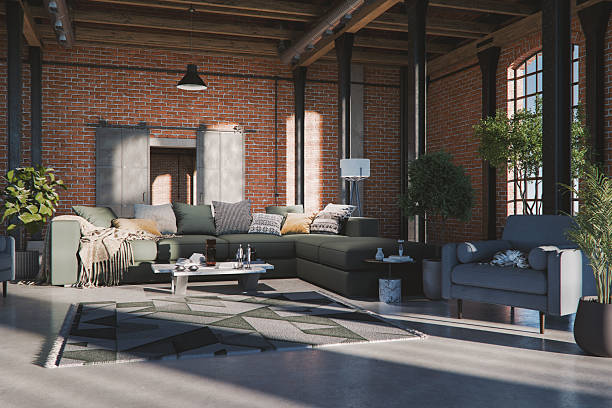 istock Old industrial warehouse converted into residential apartment 2247031872