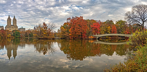 istock Bow bridge in late autumn 2247033620