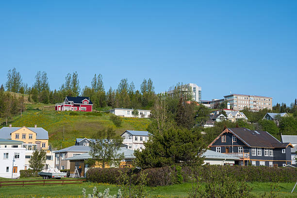 istock View of town of Akureyri in Iceland 2247033708